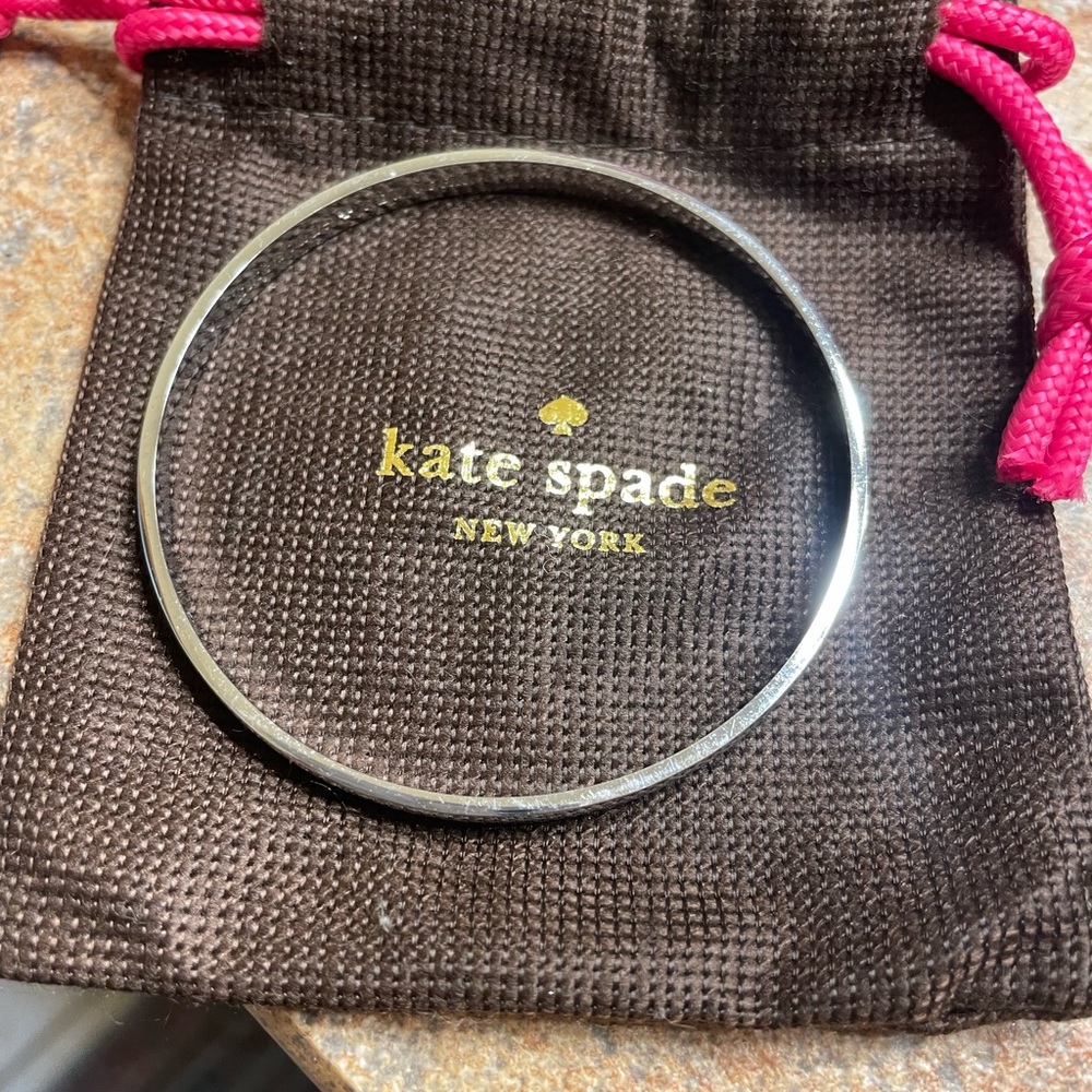Kate spade silver bangle